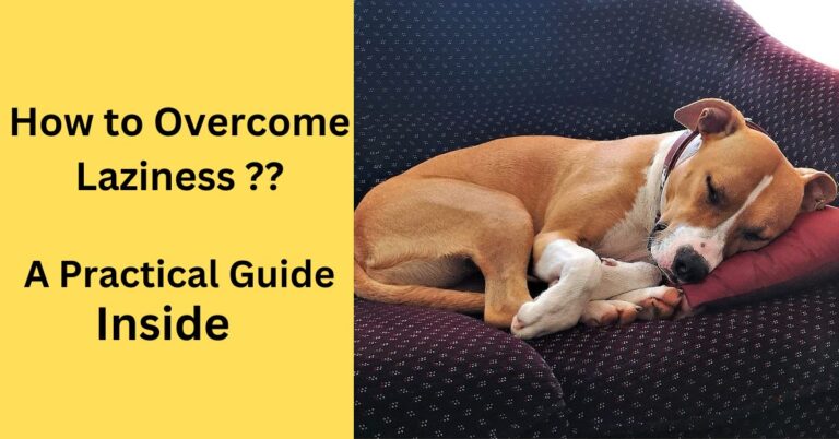 How to Overcome Laziness?